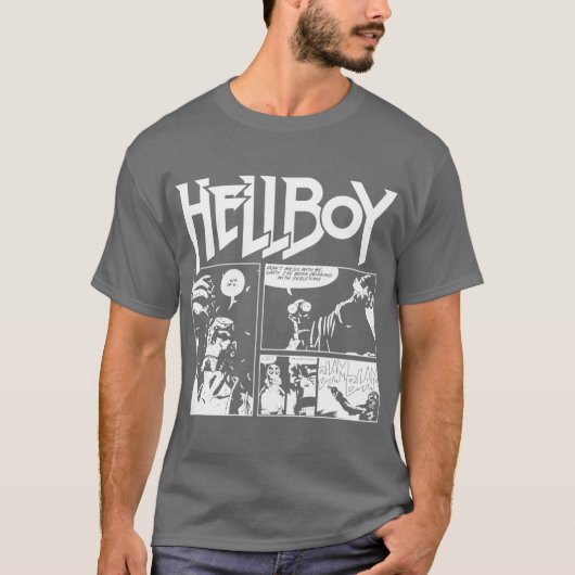 Hellboy Sammlung Freund Freunde T-Shirt (Vorderseite)