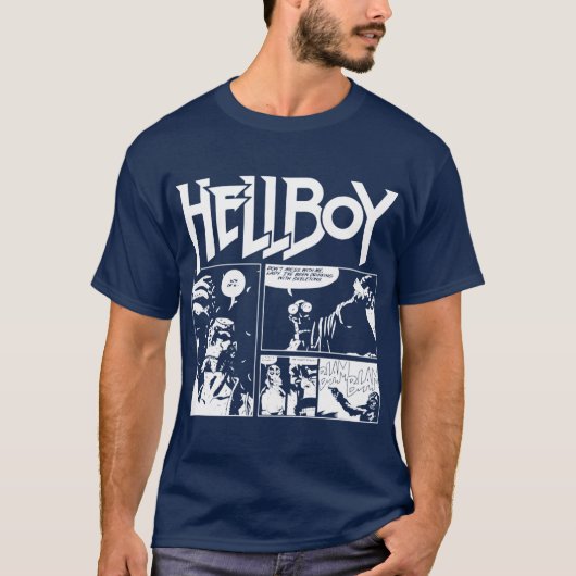 Hellboy Sammlung Freunde T-Shirt (Vorderseite)