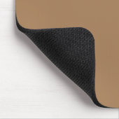 Hellbraun, Kaffeemusepad Mousepad (Ecke)