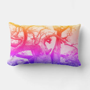 Hellbraune Farben Baobab Tree Kissen Kissen Kissen