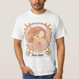 Hellbraune Haarschwester T-Shirt