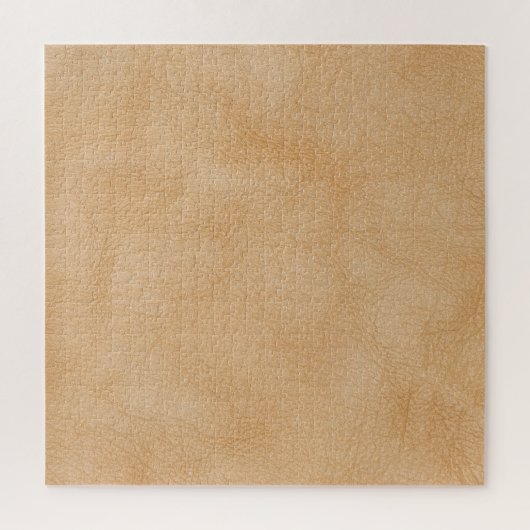 Hellbraune Ledertextur. Puzzle (Vertikal)