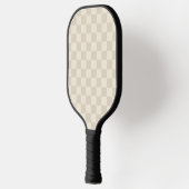 Hellbraune und braune Schachtel Pickleball Schläger (Links)