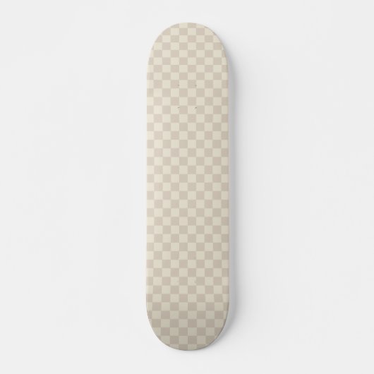 Hellbraune und braune Schachtel Skateboard (Vorne)