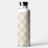 Hellbraune und braune Schachtel Trinkflasche (Rechts)