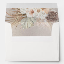 Hellbraune weiche Pastete florale Pampas Gras