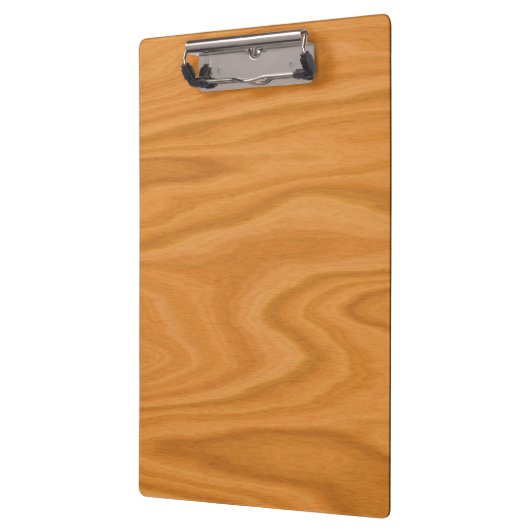Hellbraunes Holz Klemmbrett (Links)
