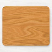 Hellbraunes Holz Mousepad (Vorne)