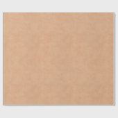 Hellbraunes ledernes Muster-Packpapier Geschenkpapier (Flach)