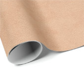 Hellbraunes ledernes Muster-Packpapier Geschenkpapier (Rolleneckpunkt)