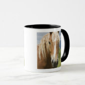 Hellbraunes Pferd Tasse (VorderseiteRechts)