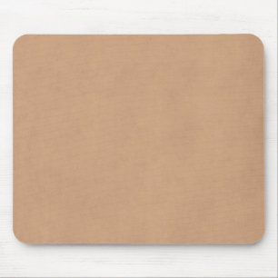 Hellbraunes Vintage-Pergamentpapier Mousepad
