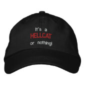 Hellcat Bestickte Kappe (Vorderseite)