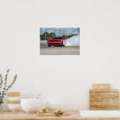 Hellcat Burnout Poster (Küche)