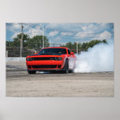 Hellcat Burnout Poster (Vorne)