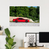 Hellcat Challenger Poster (Heimbüro)