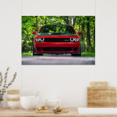 Hellcat Challenger Poster (Küche)