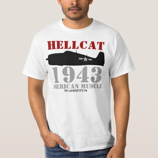 Hellcat-Muskel T-Shirt (Vorderseite)