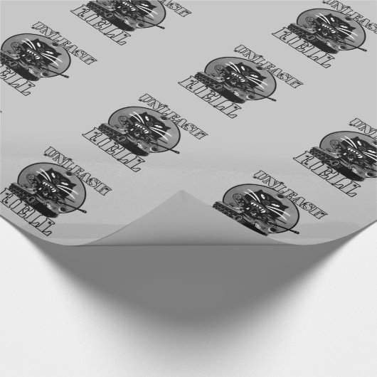 Hellcat-T-Shirts Geschenkpapier (Ecke)