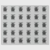 Hellcat-T-Shirts Geschenkpapier (Flach)