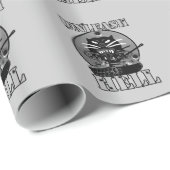 Hellcat-T-Shirts Geschenkpapier (Rolleneckpunkt)