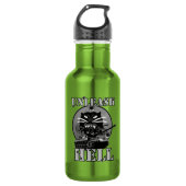 Hellcat-T-Shirts Trinkflasche (Vorderseite)