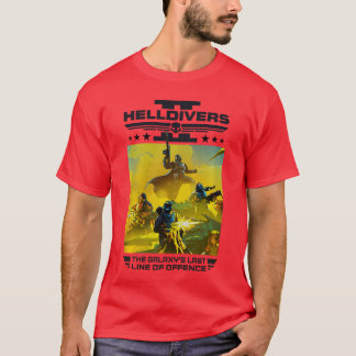 Helldivers 2 die letzte Verteidigungslinie des Gal T-Shirt