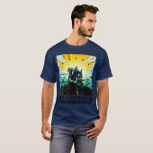 Helldivers 2 Farbige Sony PlayStation Videospiel T-Shirt (Vorne ganz)