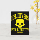 Helldivers 2 Sony Playstation Video Game for Liber Karte (Gelbe Blume)