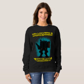 Helldivers 2 Sony Playstation Video Game Say Sweatshirt (Vorne ganz)