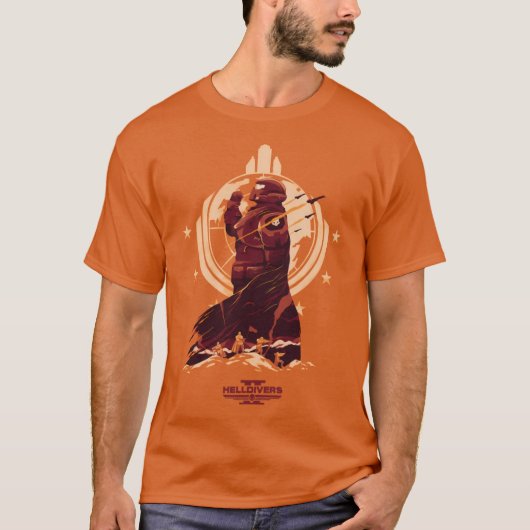 Helldivers 2 Videospiel T-Shirt (Vorderseite)