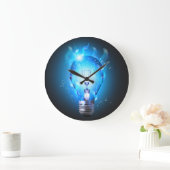 Helle 1 Wall-Uhr Große Wanduhr (Zuhause)