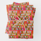 Helle, Abstrakte Blätter Boho Stil (Beispiel)