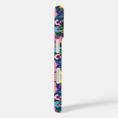 Helle Abstrakte Blume Art Case-Mate iPhone Hülle (Rückseite / Rechts)