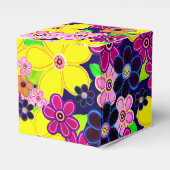 Helle Abstrakte Blume Art Geschenkschachtel (Vorderseite)