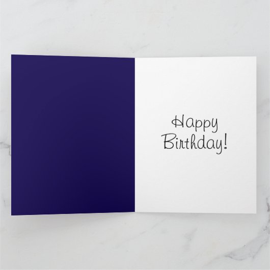 Helle Abstrakte Blume Art Karte (Innenseite)