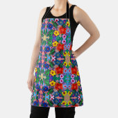 Helle Abstrakte Blume Art Schürze (InSitu)
