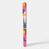 Helle Abstrakte Formen Personalisierter Name Case-Mate iPhone Hülle (Rückseite / Links)