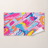Helle Abstrakte Kunst Badhandtuch Set (Handtuch)