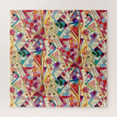 Helle abstrakte Kunst Puzzle (Horizontal)