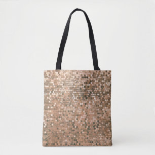 Helle abstrakte Mosaik-Vintage-Hintergrund mit Gla Tasche