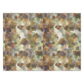 Helle abstrakte Quadrate Tischdecke (Vorderseite (Horizontal))