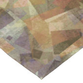 Helle abstrakte Quadrate Tischdecke (Schrägansicht)