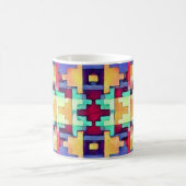 Helle abstrakte Südwest Kaffeetasse (Mittel)