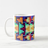 Helle abstrakte Südwest Kaffeetasse (Links)