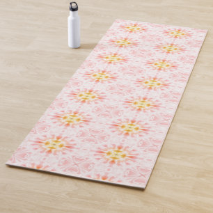Helle Abstrakte Yoga Mat Yogamatte