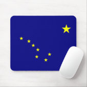 Helle alaskische Flagge Mousepad (Mit Mouse)