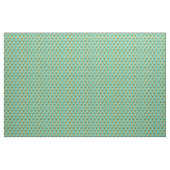 Helle Ananas auf geometrischem Muster Stoff (Yard (91,4 cm))
