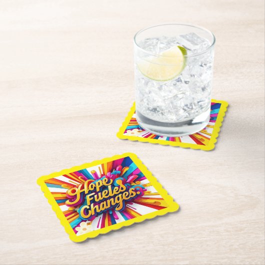 "Helle Anfänge" Untersetzer (Vor Ort)