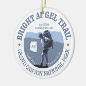 Helle Angel Trail (rd) Keramikornament (Links)